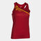 Camiseta tirantes mujer Elite X rojo