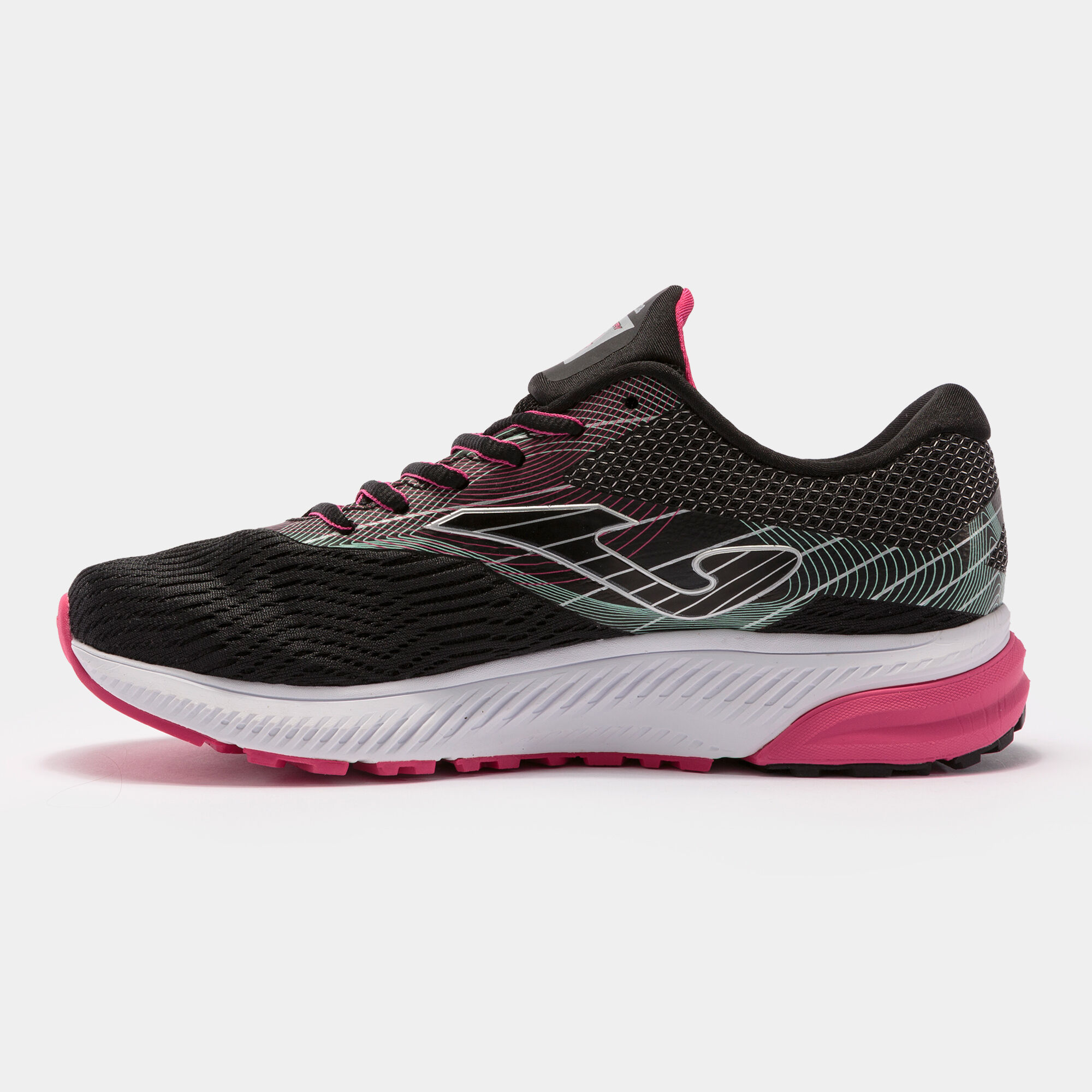 Running shoes Victory 21 woman black fuchsia