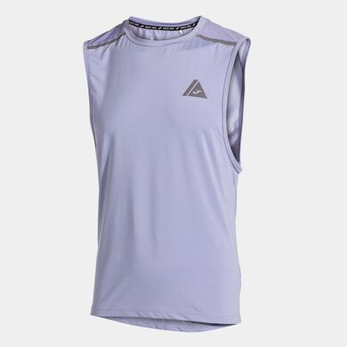 Camiseta sin mangas hombre Indoor Gym azul