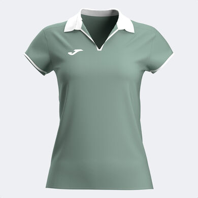 Polo z kr&oacute;tkim rękawkiem kobiety Torneo zielony