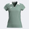 Polo manga corta mujer Torneo verde