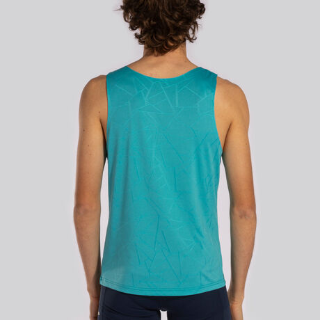 Tank top man Elite IX turquoise