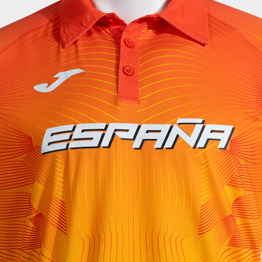 POLO MANGA CORTA COMP. OFI. FED. ATLETISMO ESPA&Ntilde;A