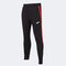 Pantalone lungo uomo Advance nero rosso