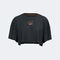 Tricou cu mânecă scurtă damă Step negru