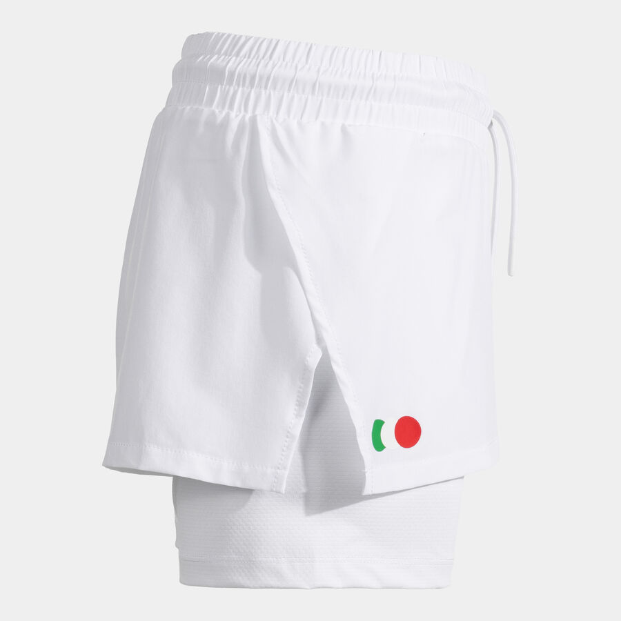 SHORT MUJER COMP. OFI. FED. ITALIA TENIS Y PADEL