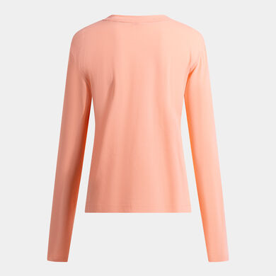 Camiseta manga larga mujer Challenge naranja