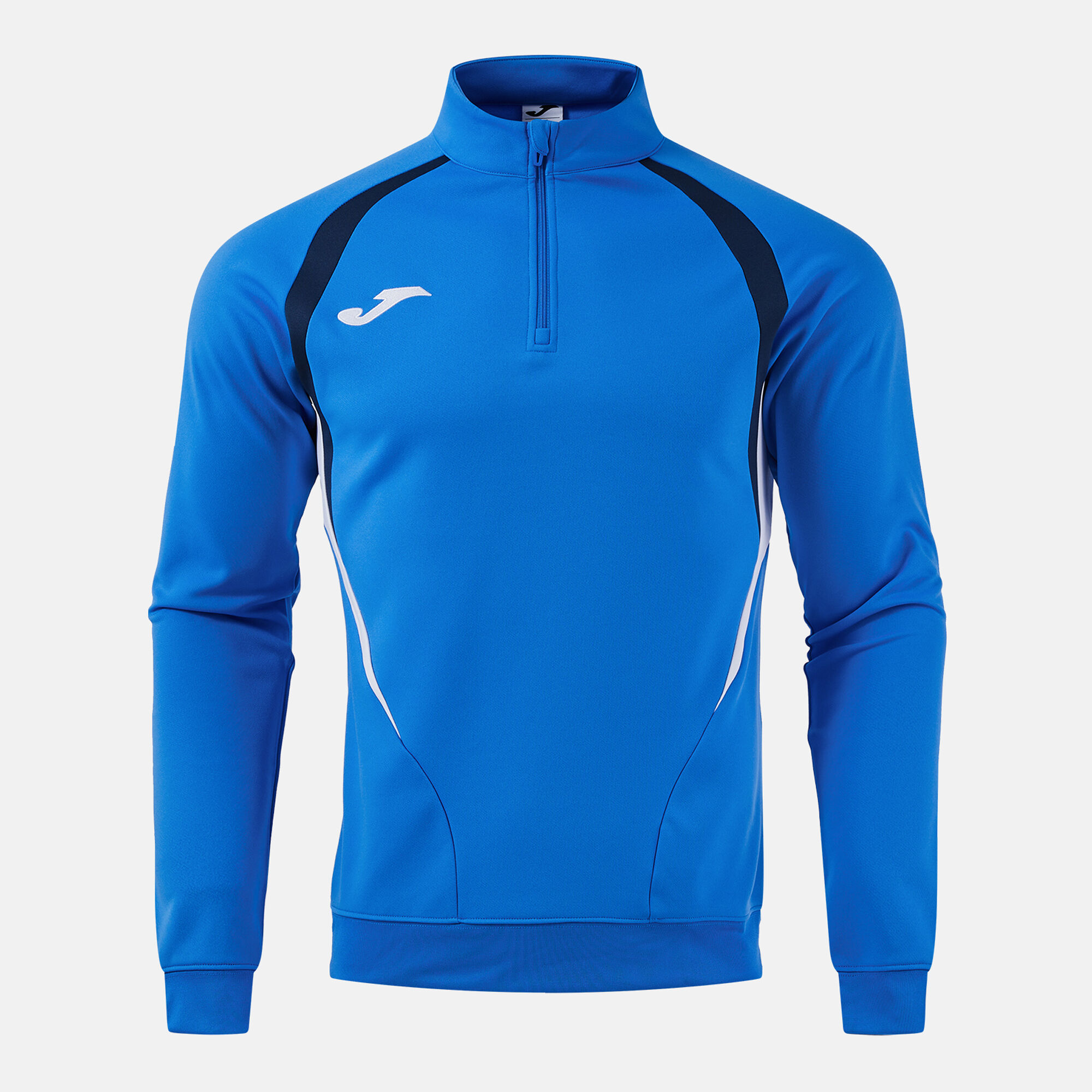ホマ JOMA スウェット トレーナー 青 S ファスナー サッカー ラグラン袖 Sweatshirt man Championship 20 royal blue dark navy | JOMA®