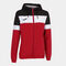 Rainjacket woman Crew IV red black white