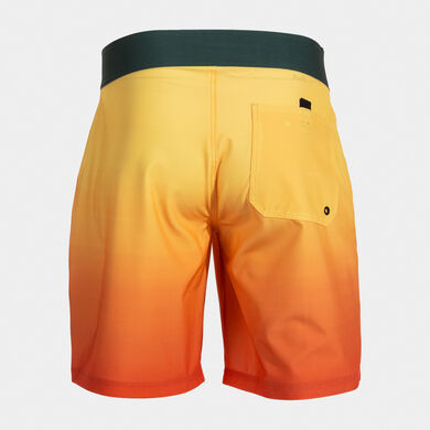 Str&oacute;j kąpielowy mężczyźni Santa M&oacute;nica z&oacute;lty pomaranczowy