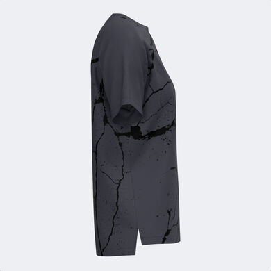 Maglia a manica corta unisex R-Night antracite nero