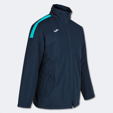 Anorak hombre Trivor marino turquesa flúor