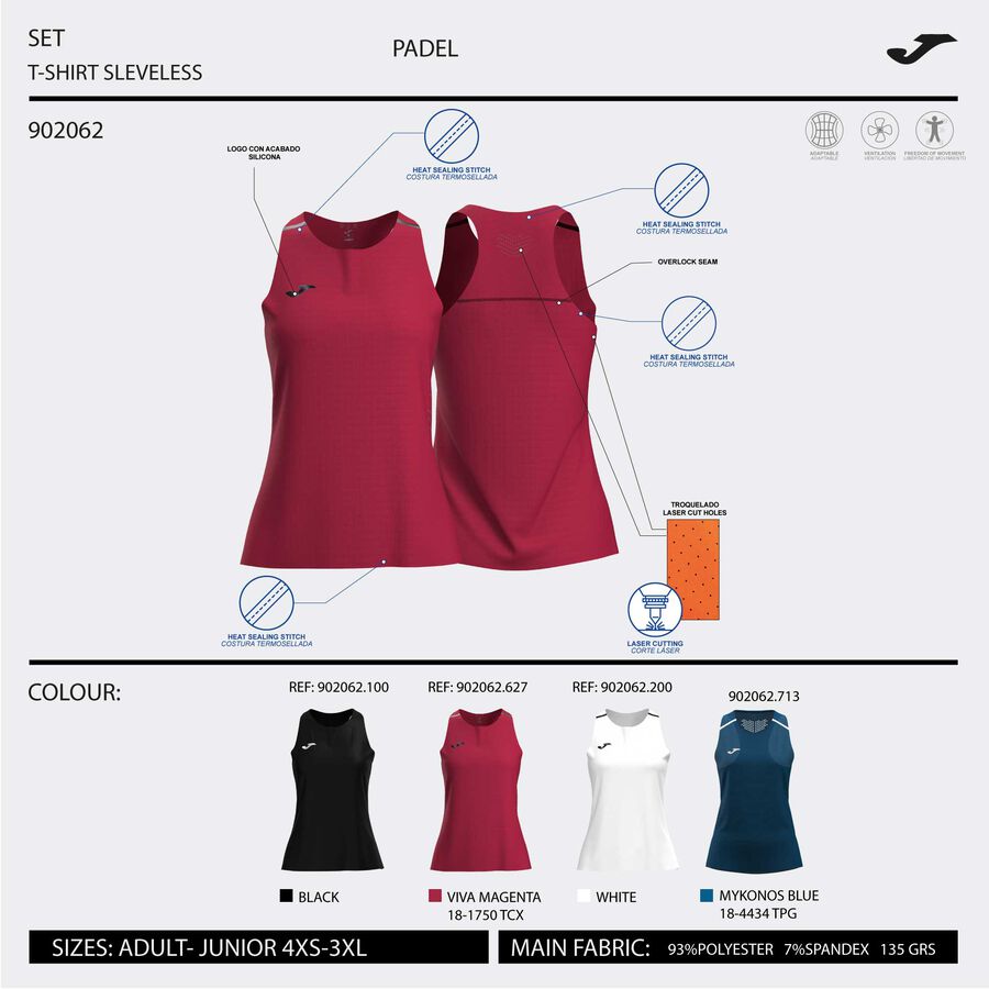 CAMISETA TIRANTES RANKING