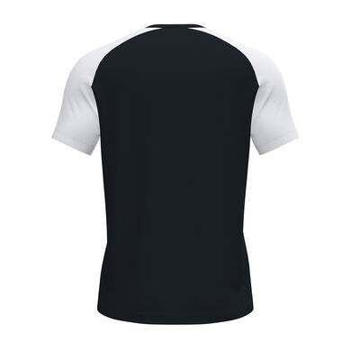 Tricou cu m&acirc;necă scurtă bărbaȚi Academy IV negru alb