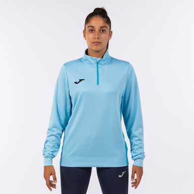 Sudadera mujer Winner II celeste