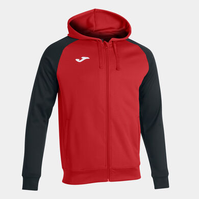 Chaqueta con capucha hombre Academy IV rojo negro