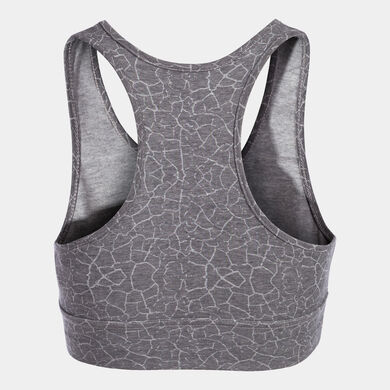 SUJETADOR DEPORTIVO MUJER DAPHNE GRIS MELANGE