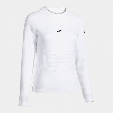 Tricou cu m&acirc;necă lungă damă R-Trail Nature alb