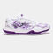 Chaussures Point Lady 25 terrain dur femme blanc violet