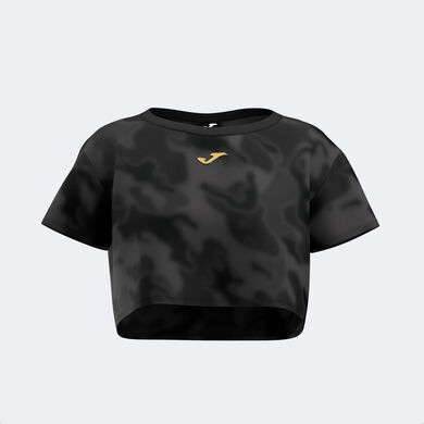 Camiseta manga corta mujer Combat negro