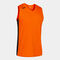 Camiseta sin mangas hombre Cancha III naranja negro