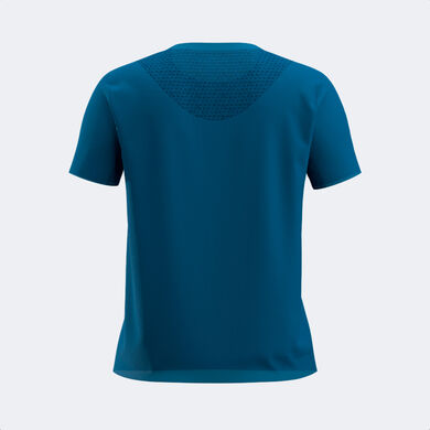 Camiseta manga corta mujer Indoor gym azul