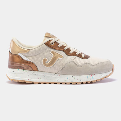 Pantofi sport casual C.367 Lady 23 damă bej