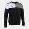 Sweat-shirt homme Crew V noir gris