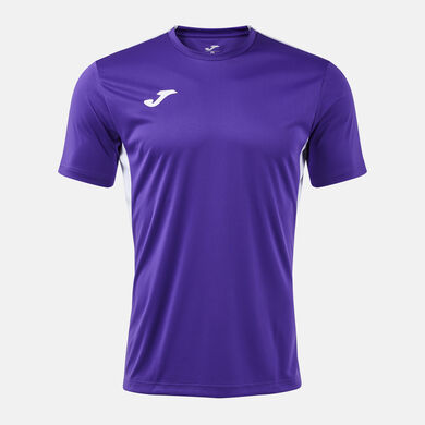 Camiseta manga corta hombre Winner IV violeta blanco