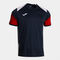 Maillot manches courtes homme Danubio IV dark navy blanc