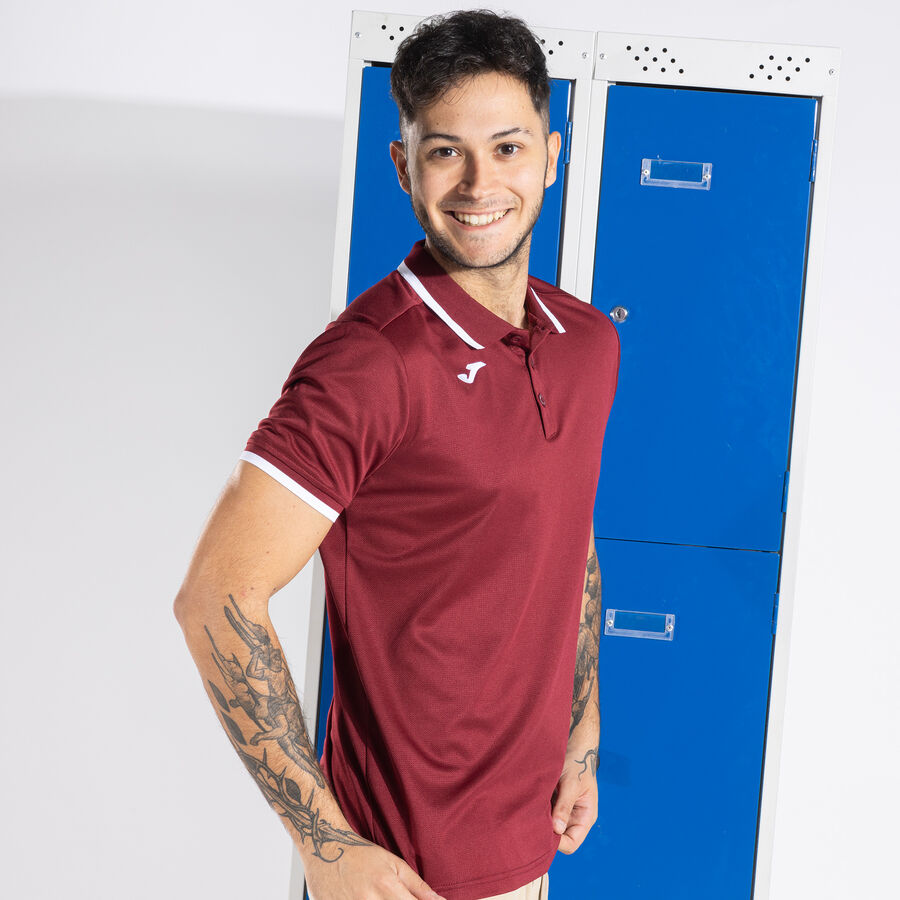 POLO MANGA CORTA COMBI PREMIUM