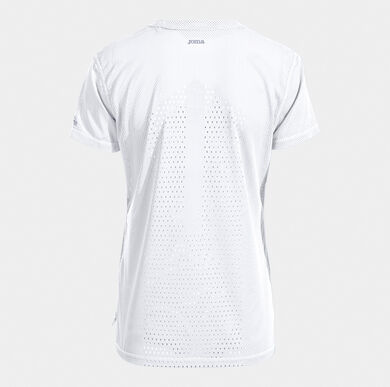 Shirt short sleeve woman R-Trail Nature white