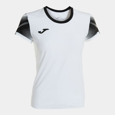Shirt short sleeve woman Elite XI white black