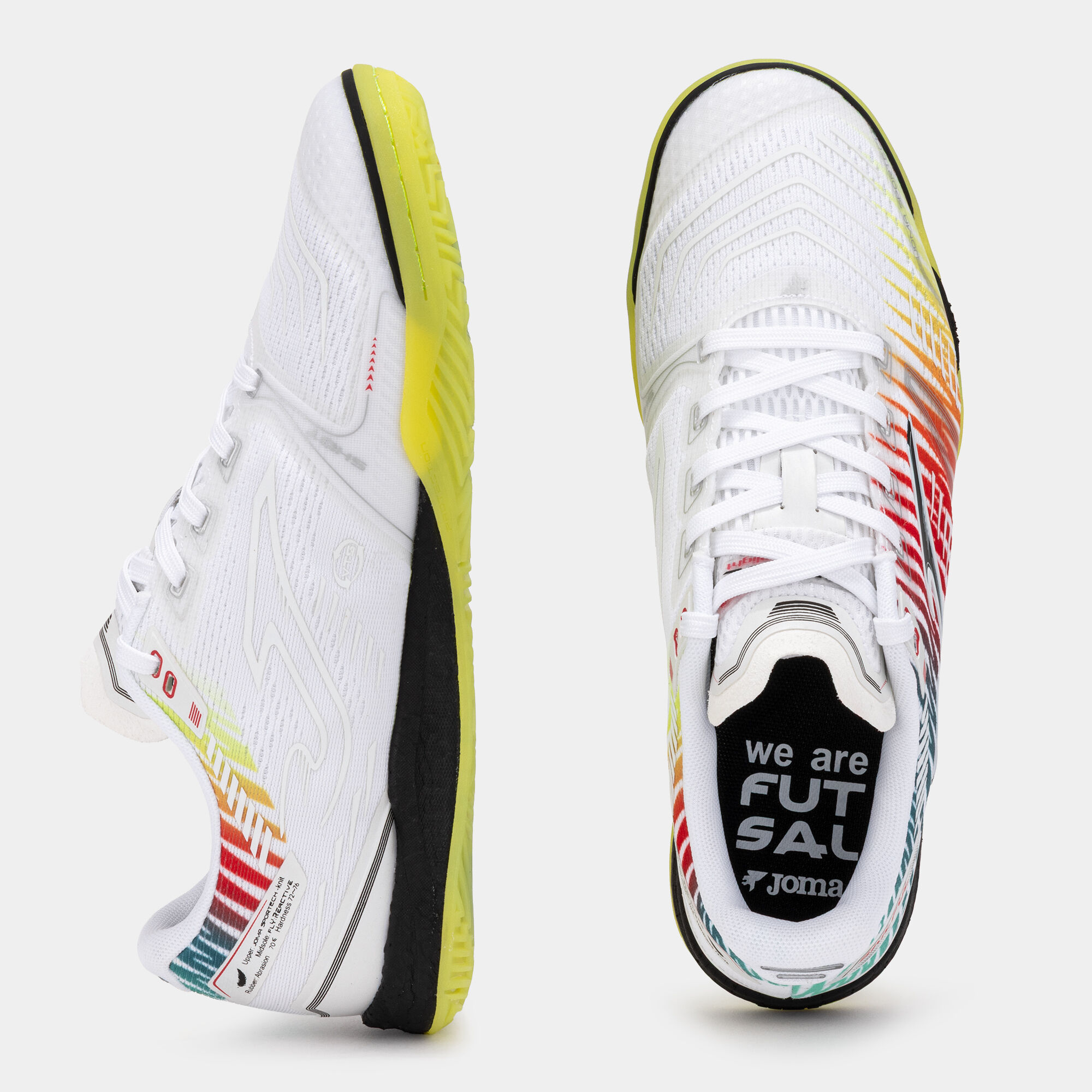 Futsal shoes Skilful 25 indoor white yellow | JOMA®