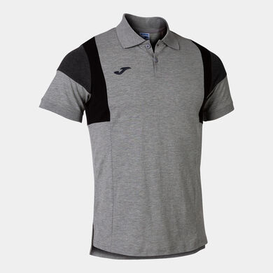 Polo manga corta hombre Confort III gris melange