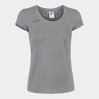 Shirt short sleeve woman Verona melange gray