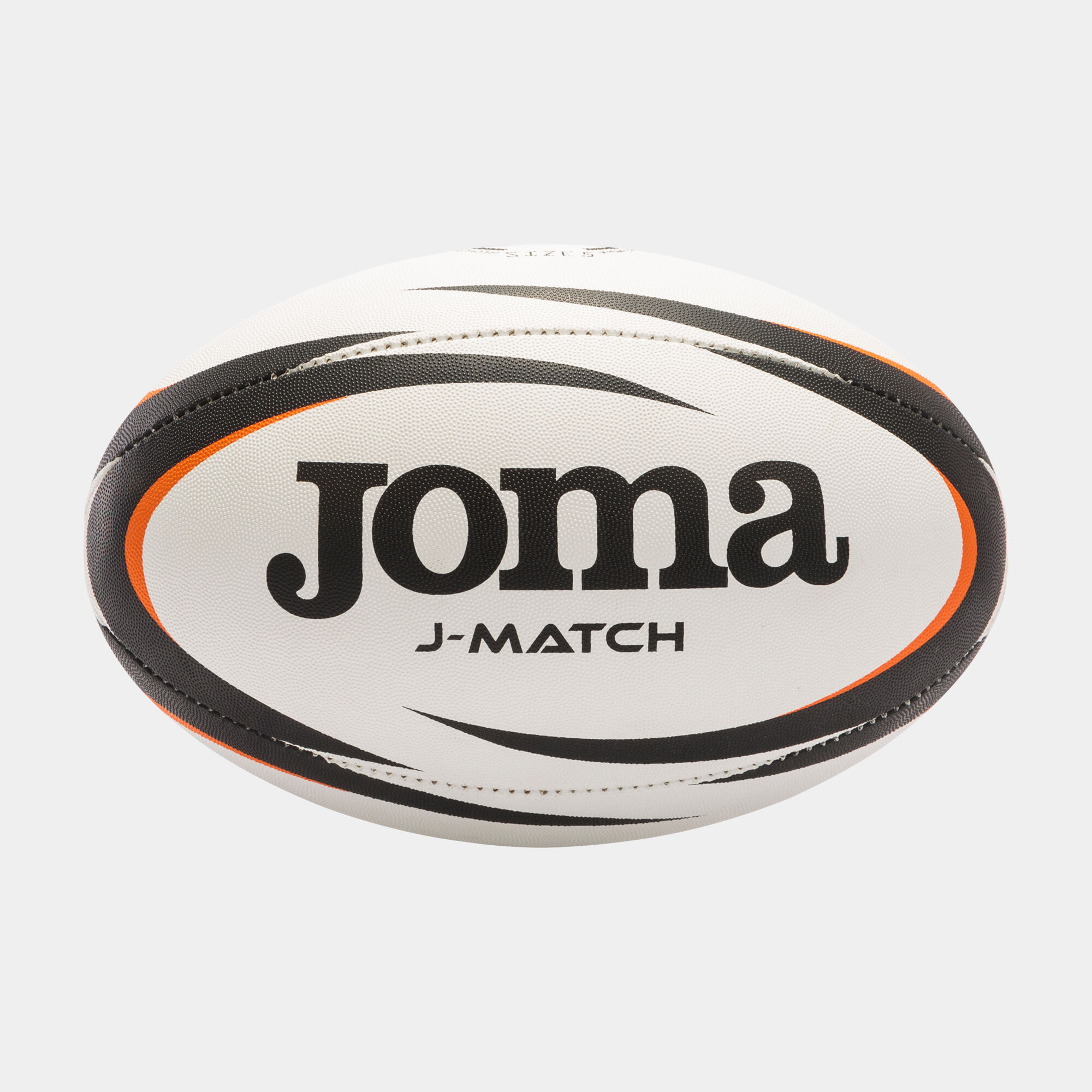 Piłka rugby J-Match bialy czarny