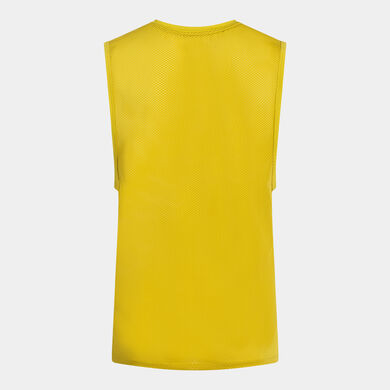 Sleeveless t-shirt man Indoor Gym yellow