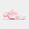 Scarpe Set Lady 26 superficie dura donna rosa bianco