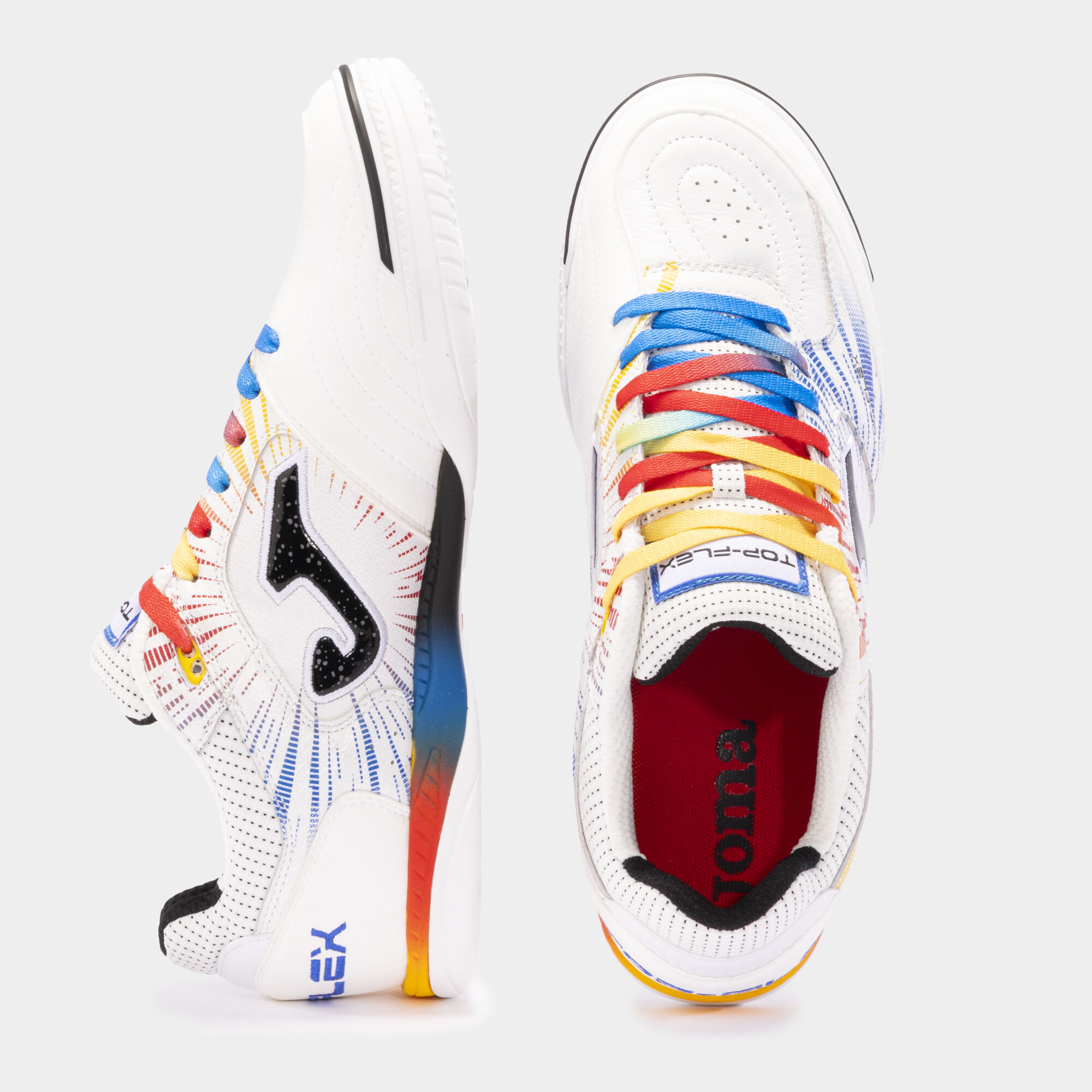 Futsal shoes Top Flex 24 indoor white red | JOMA®