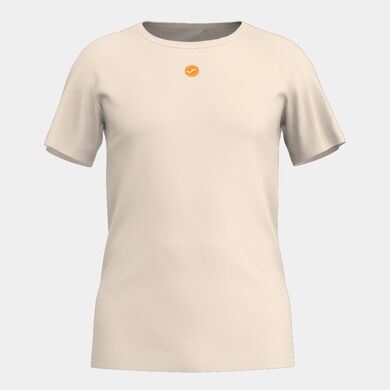 Kurzarmshirt mann Indoor Gym beige