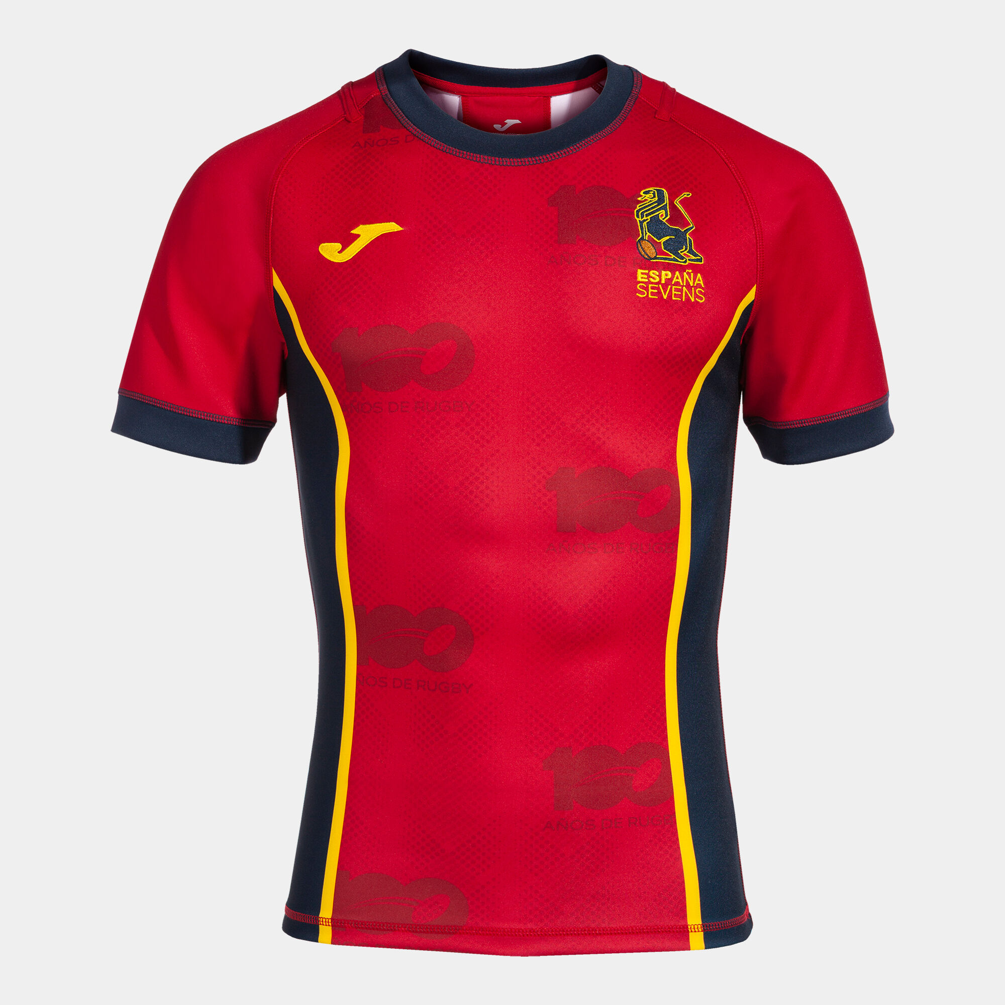 Koszulka z krótkim rękawem strój pierwszego wyboru Hiszpańska Federacja Rugby
