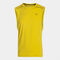 Camiseta sin mangas hombre Indoor Gym amarillo