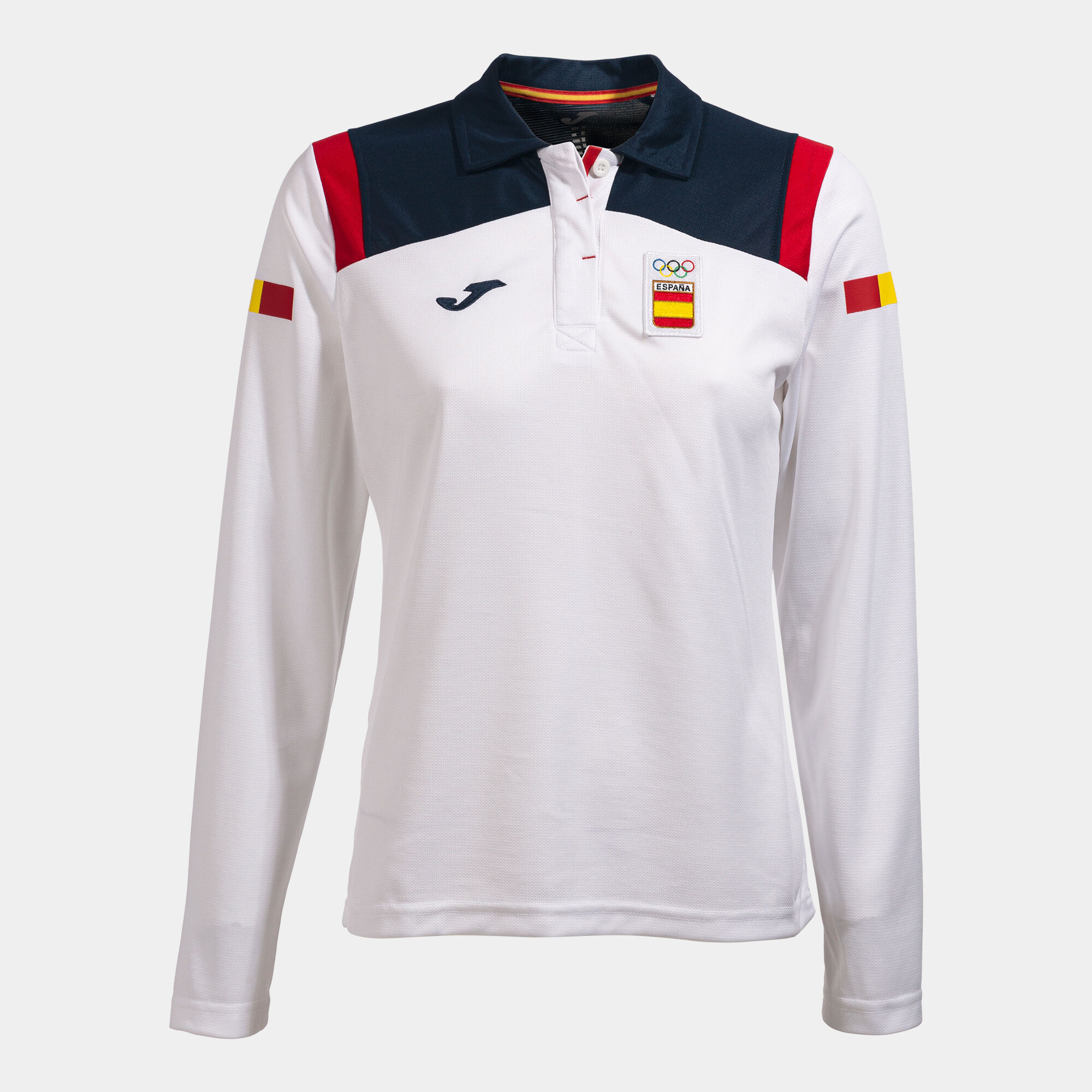 Polo jersey sales manga larga