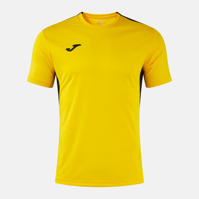Camiseta manga corta hombre Winner IV amarillo negro