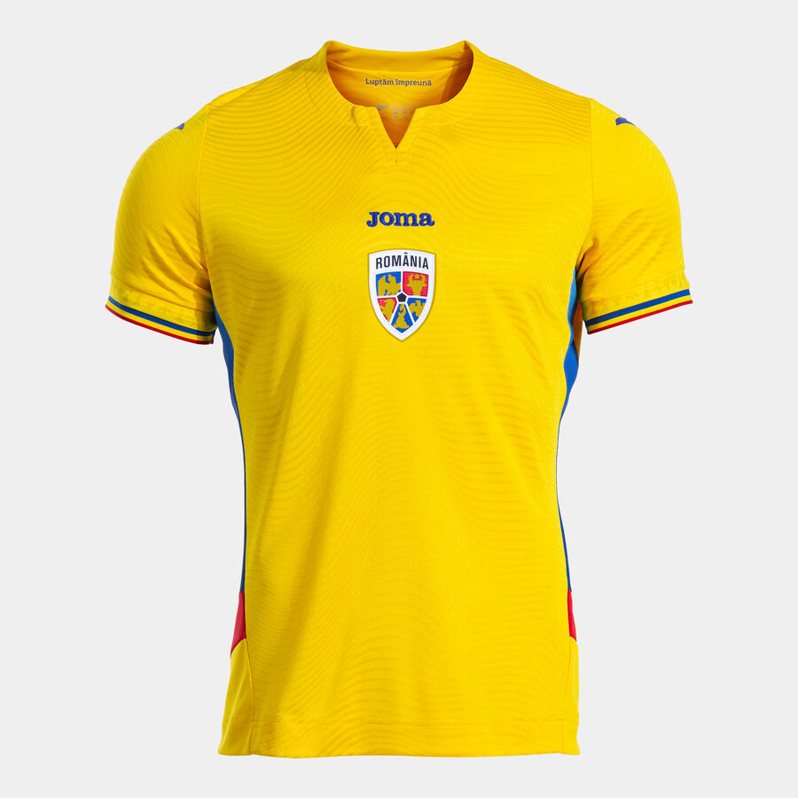CAMISETA MANGA CORTA COMP. OFI. FED. FUTBOL RUMAN&Iacute;A