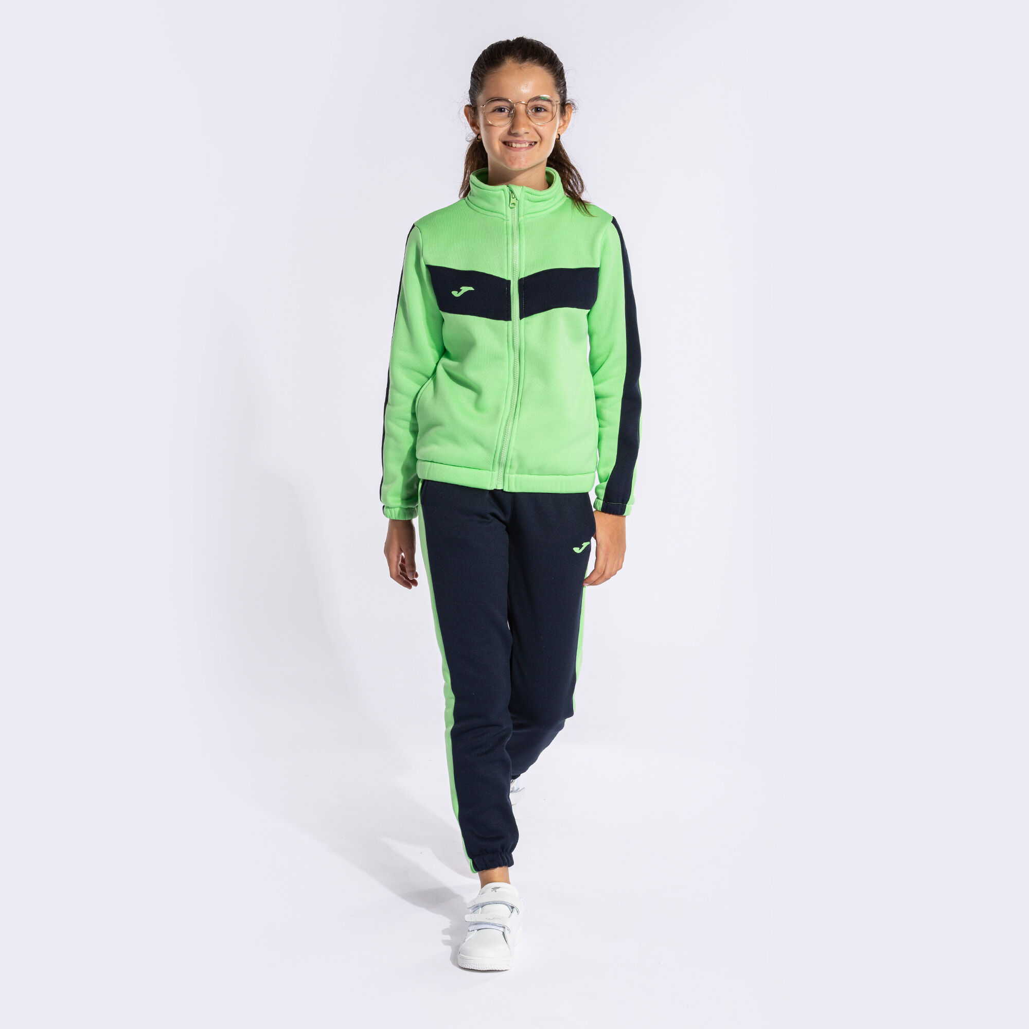 Ch ndal ni a Stripe verde marino