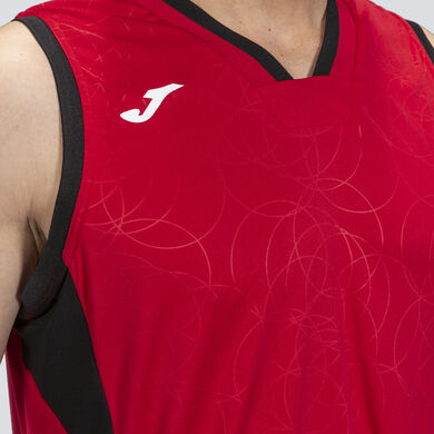 Set uomo Campus rosso nero
