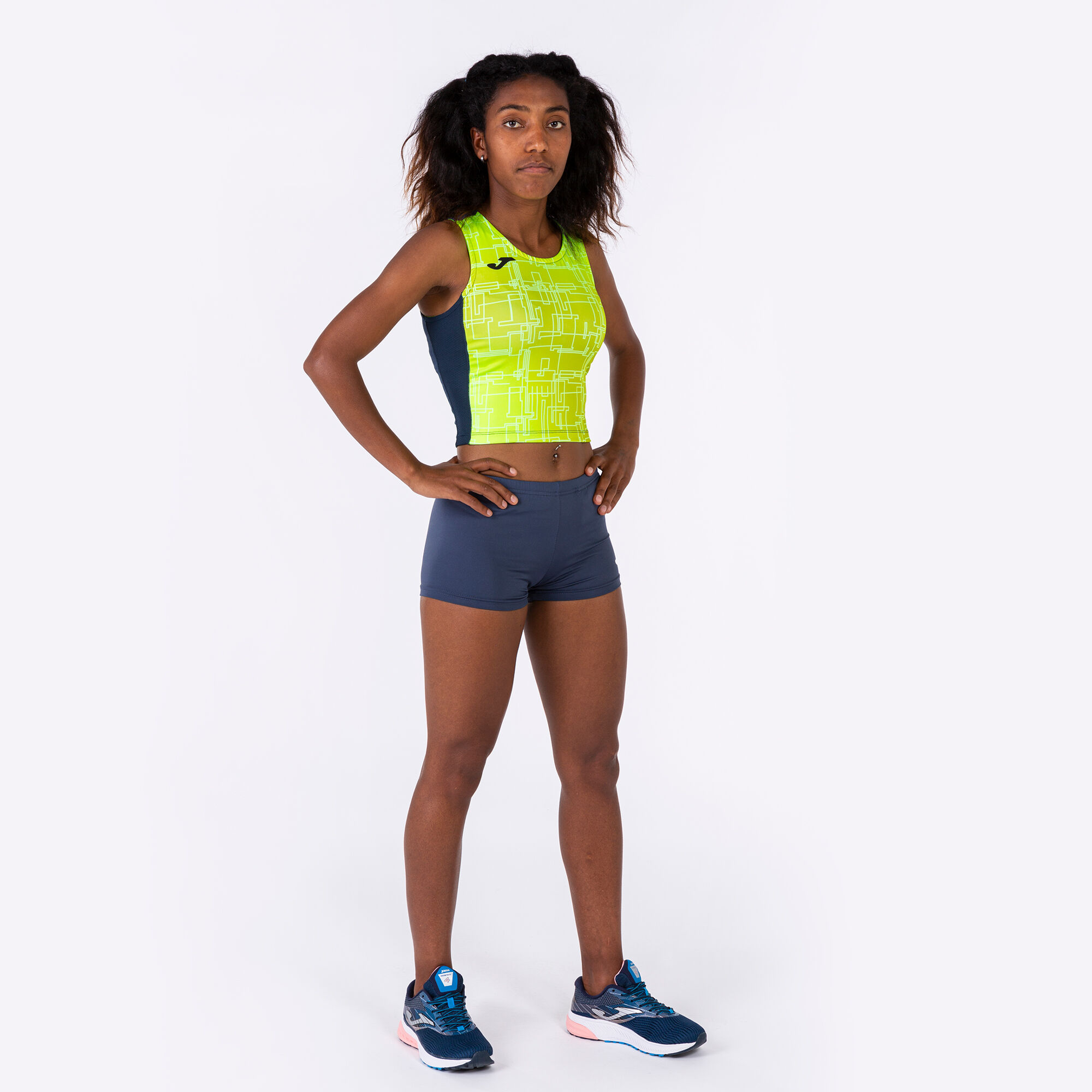 Yellow athletic cheap tank top