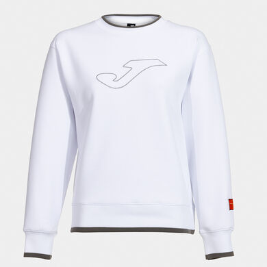Sudadera mujer Step blanco
